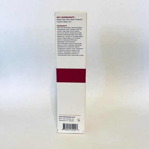 Hey Honey Come Clean Propolis & Mineral Facial Scrub 2.2 fl oz Imperfect Box - Picture 3 of 6